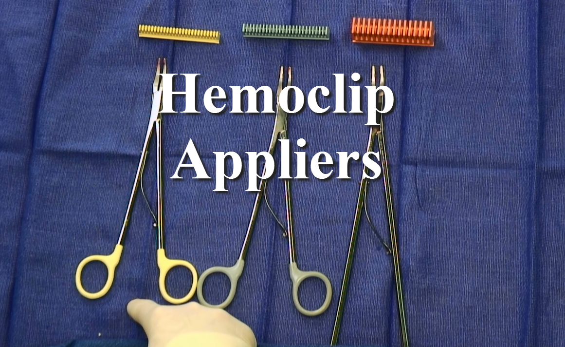 Surgical Instruments: Hemoclip Appliers - Anatomy Guy