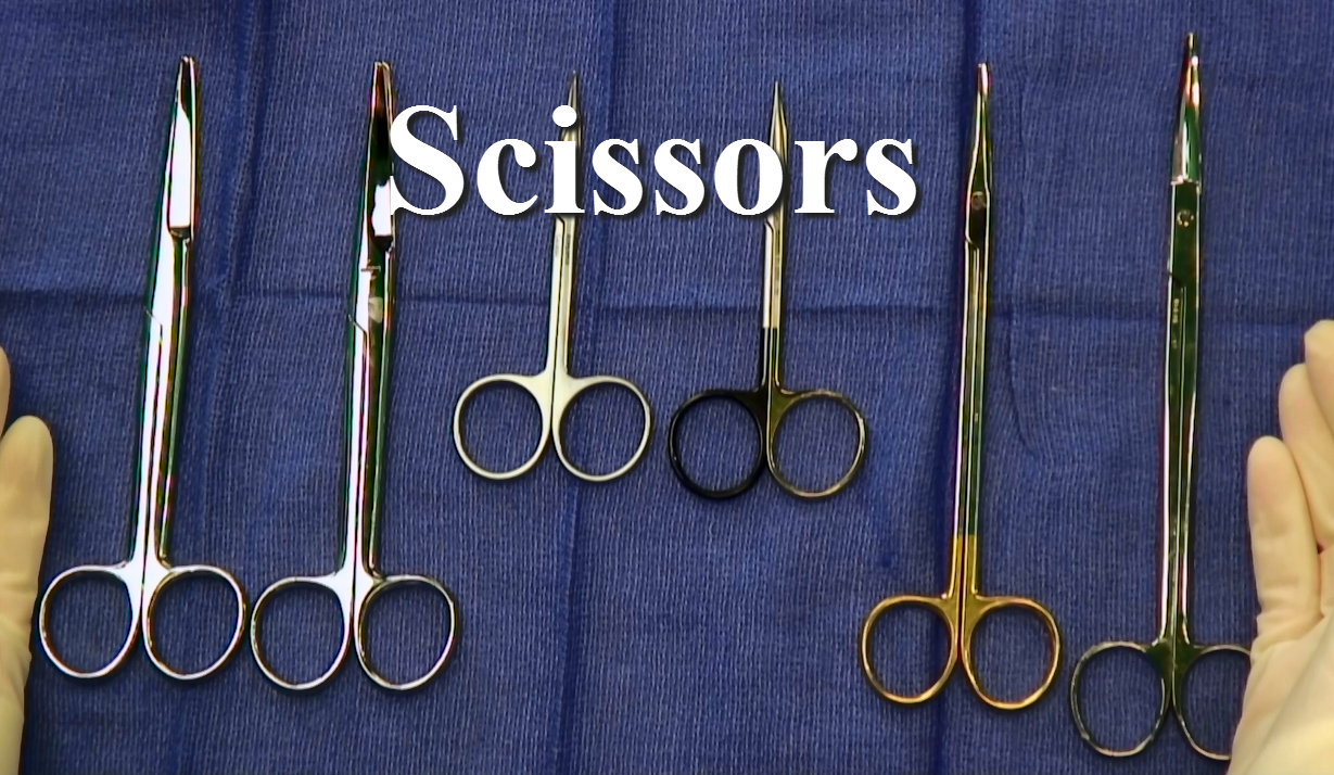 Surgical Instruments: Scissors - Anatomy Guy