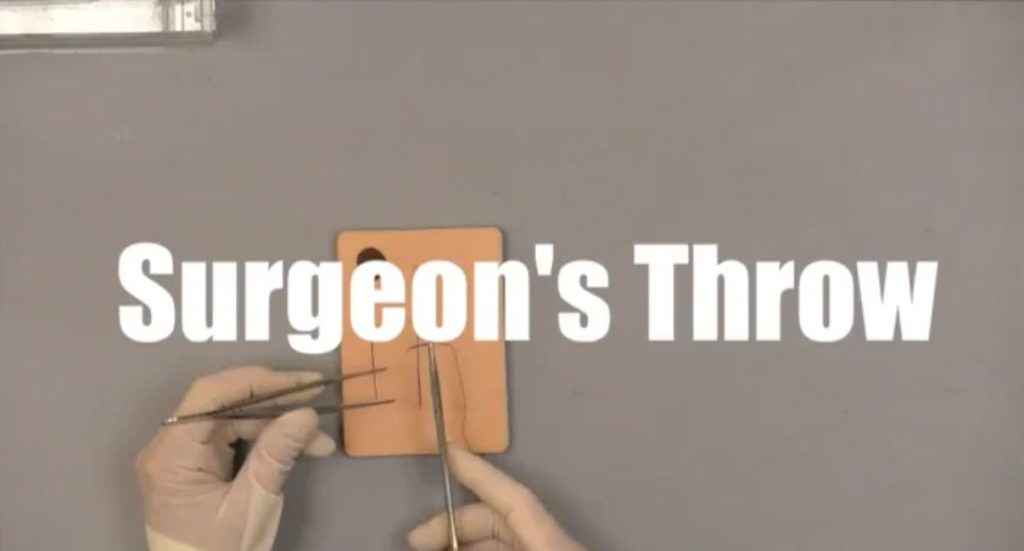 Surgeon's Throw Anatomy Guy